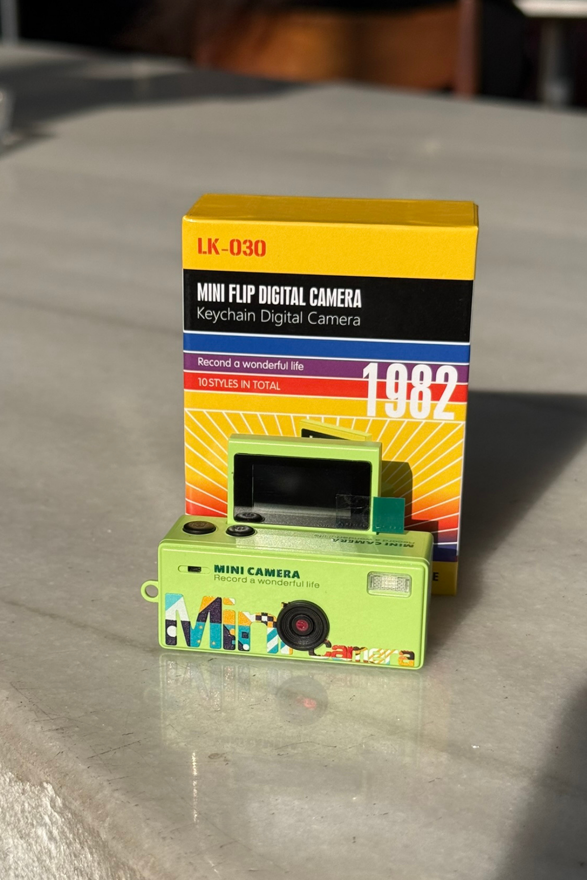 Mini Charm Kamera Dönen Ekran Flaşlı Selfie Video Vlog Kamerası 1080P+48MP