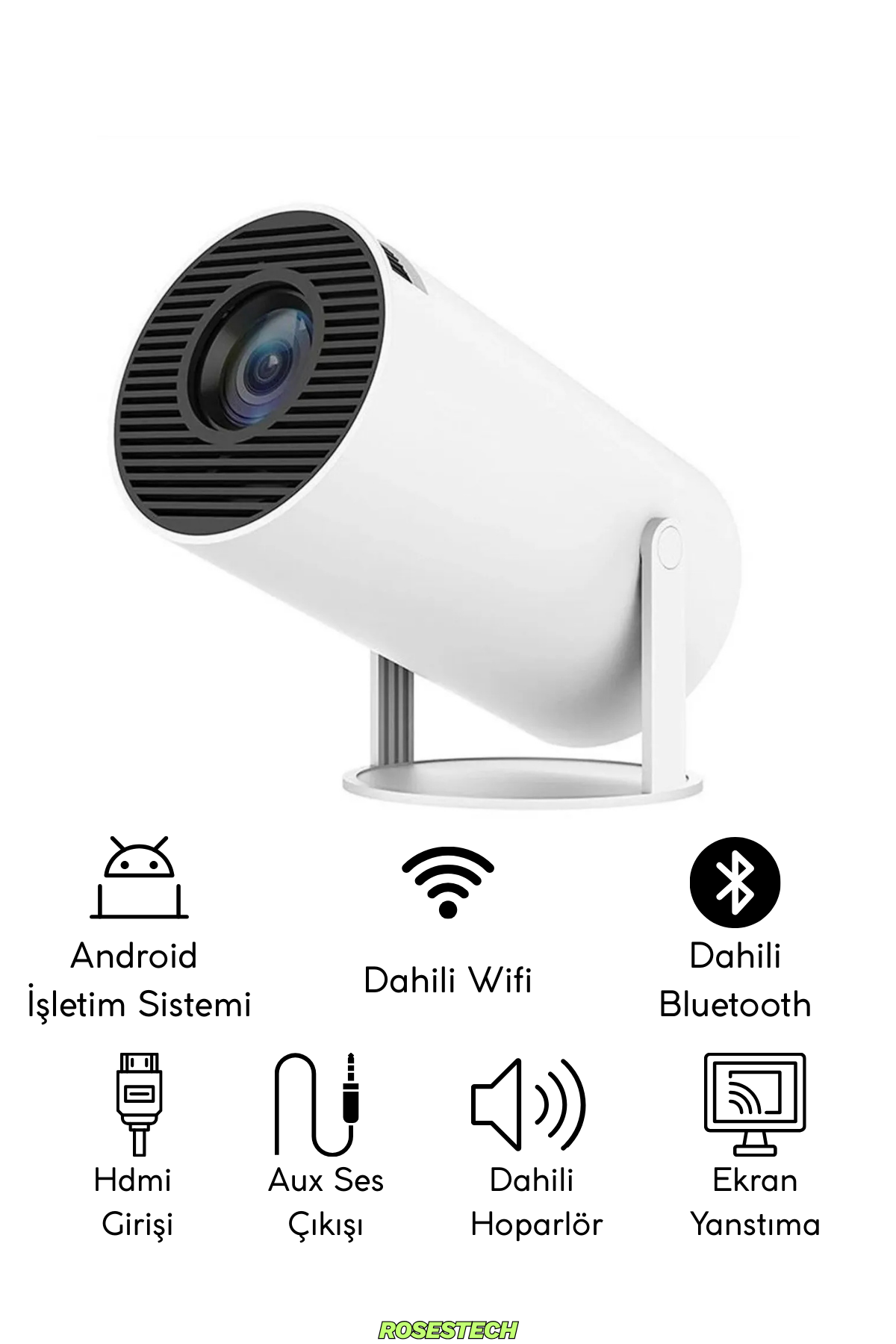 Akıllı HD Projeksiyon Cihazı