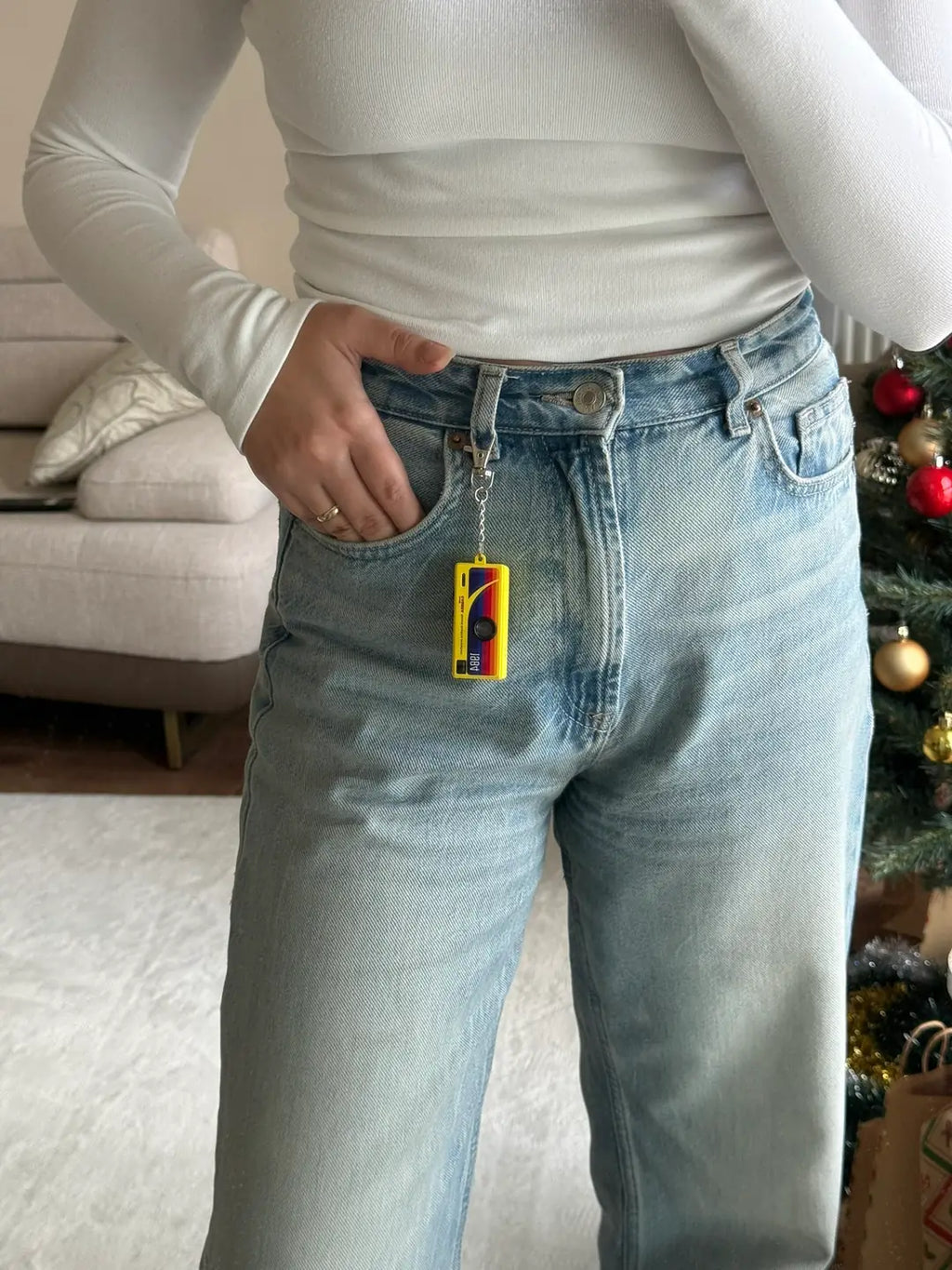 Mini Dijital Charm Kamera Retro Filtreli Video Foto Kamera 1080P+12MP