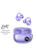 Fiyonk Charm Hediyeli Klips Tasarımlı Kablosuz Kulaklık