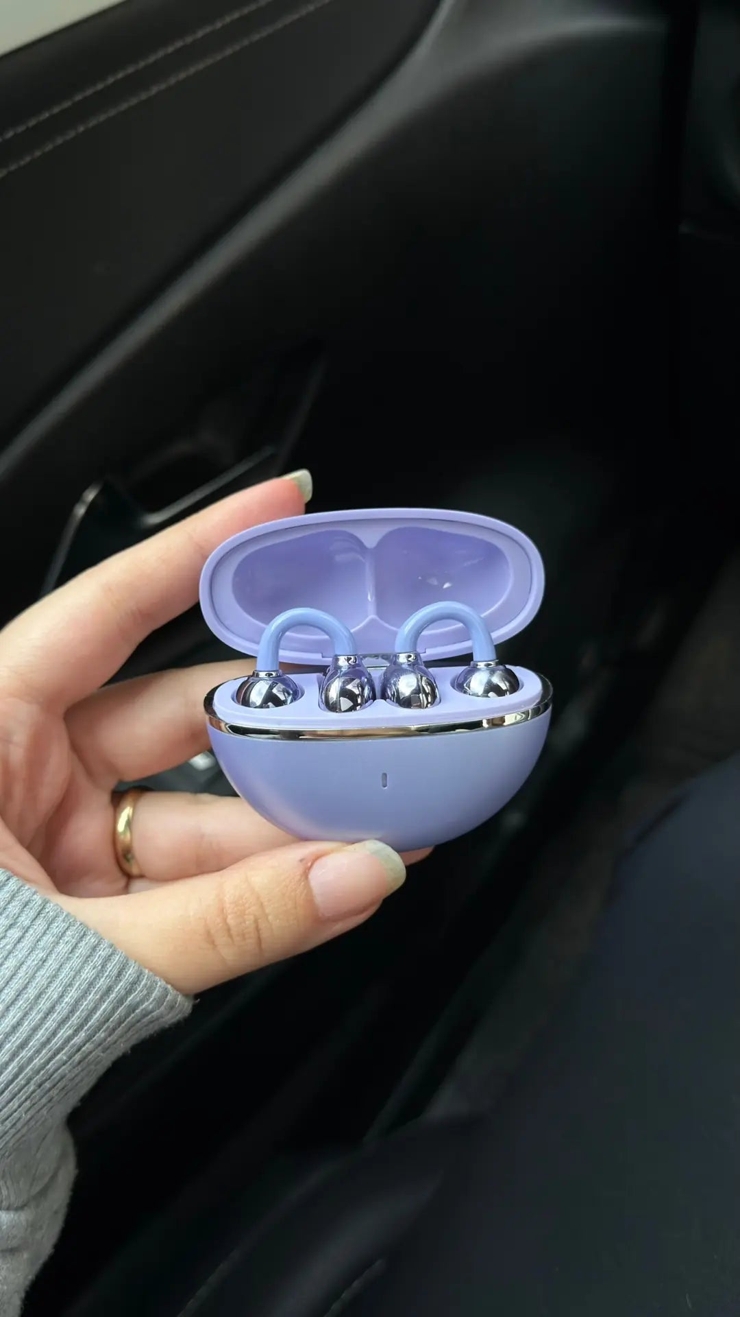 Fiyonk Charm Hediyeli Modern Klips Tasarımlı Kablosuz Kulaklık